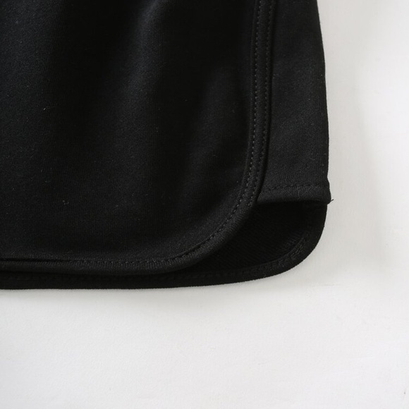 Solid Drawstring Track Shorts - Picture 4 of 8